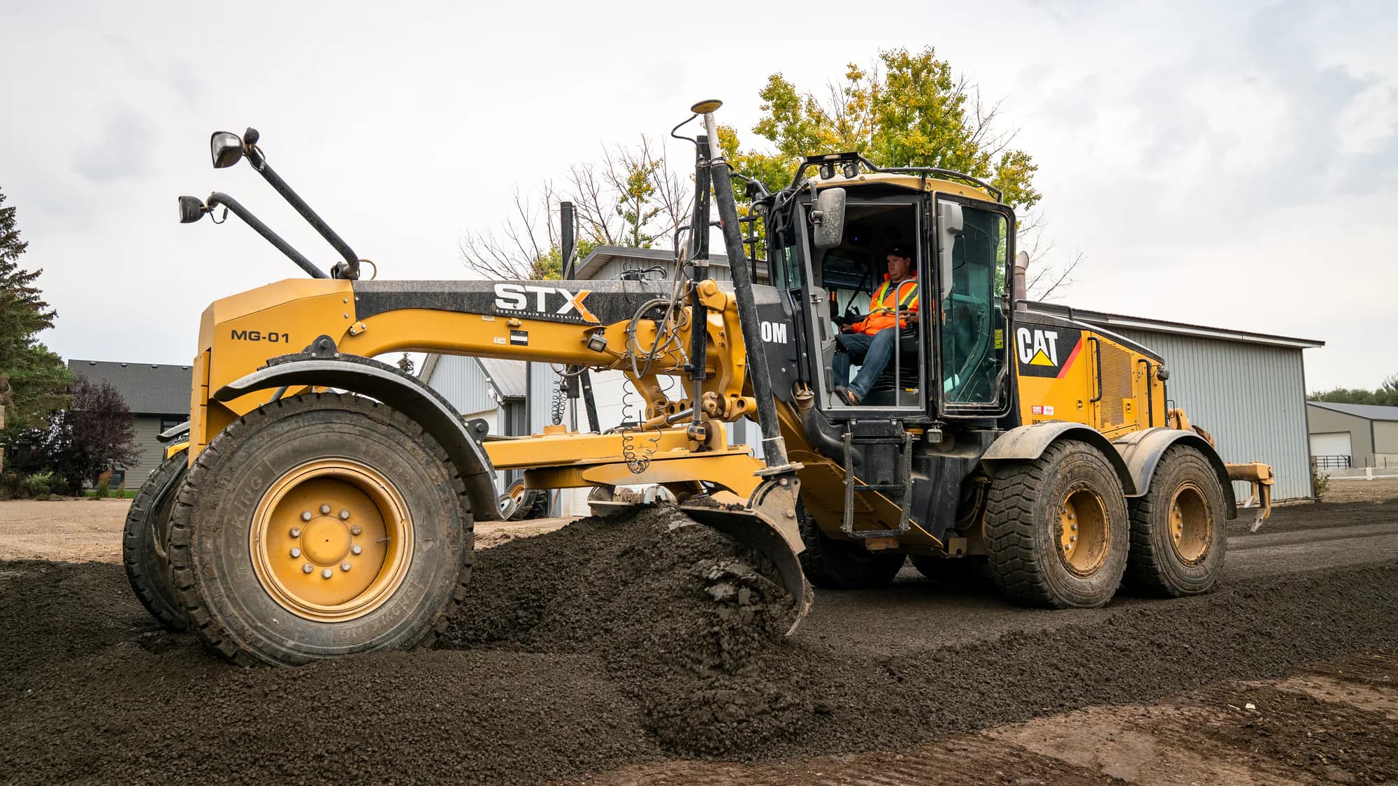 Graders in the Subterrain equipment fleet