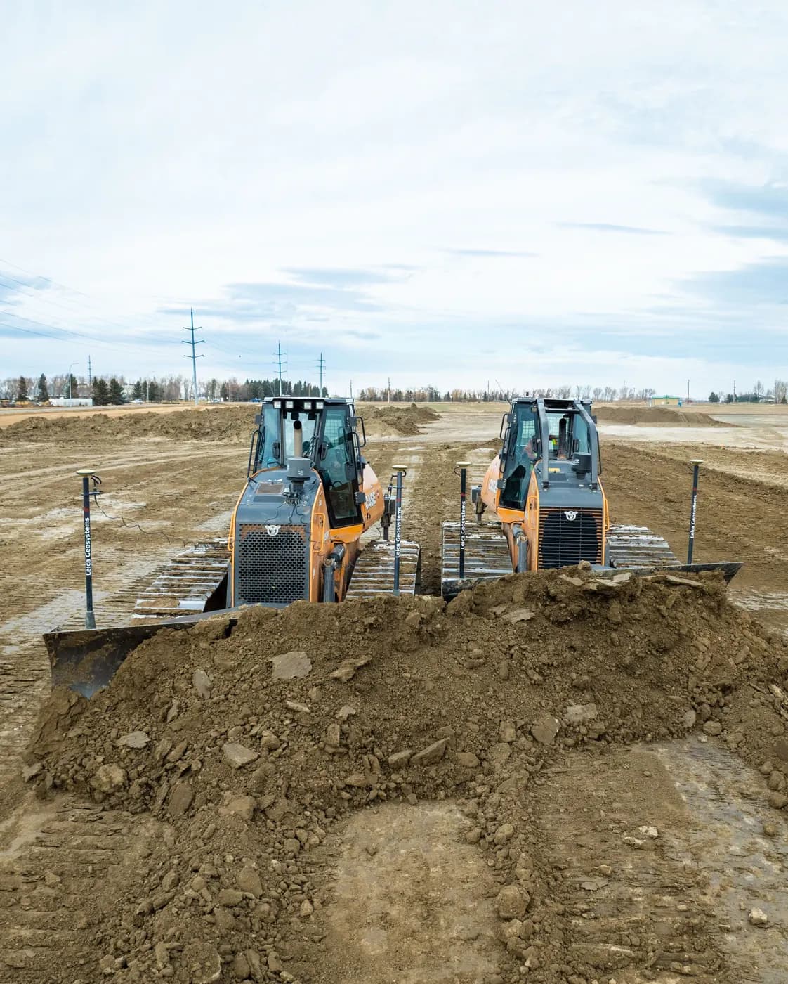 Crawler Dozers in the Subterrain equipment fleet