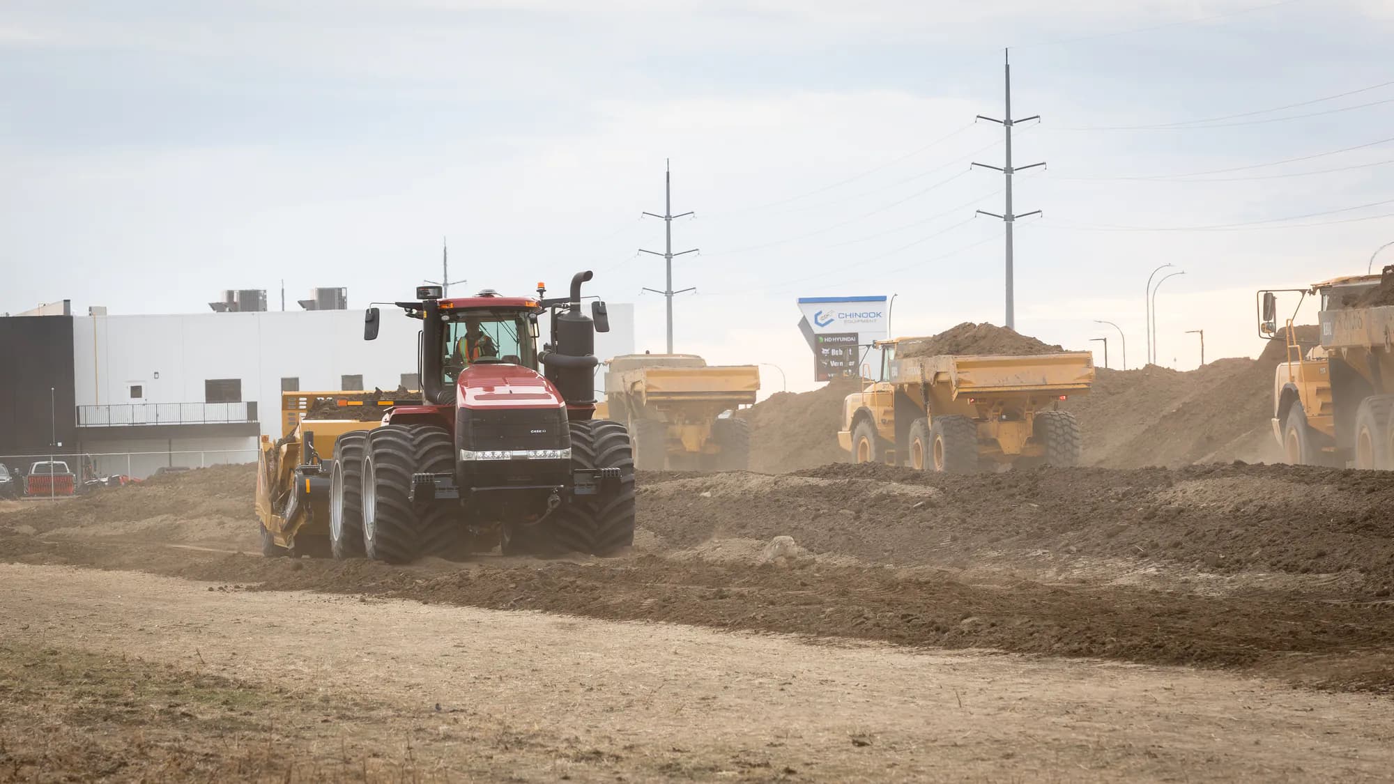 Fleet at Work project by Subterrain Excavating